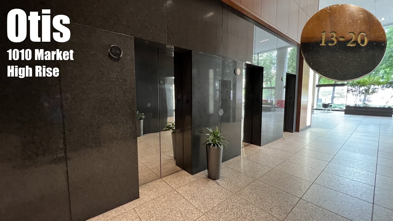Vintage Otis Traction Elevators (High Rise) @ 1010 Market - St. Louis, MO