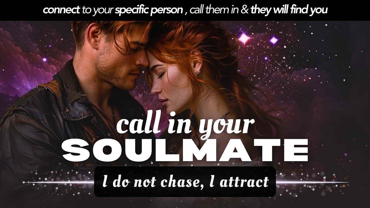 CALL IN YOUR SOULMATE 💞 Manifest While You Sleep: Guided Meditation & Love Affirmations