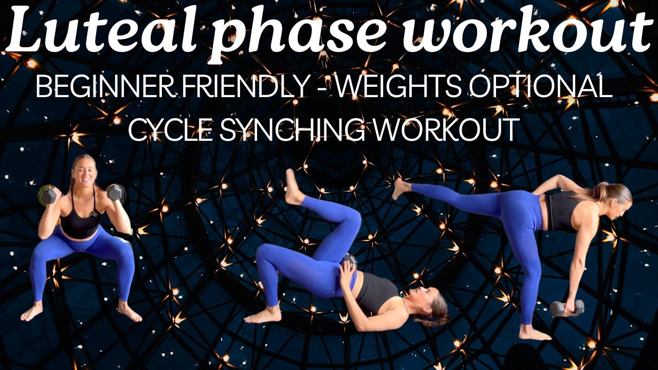 45 min Luteal phase workout - STRENGTHEN