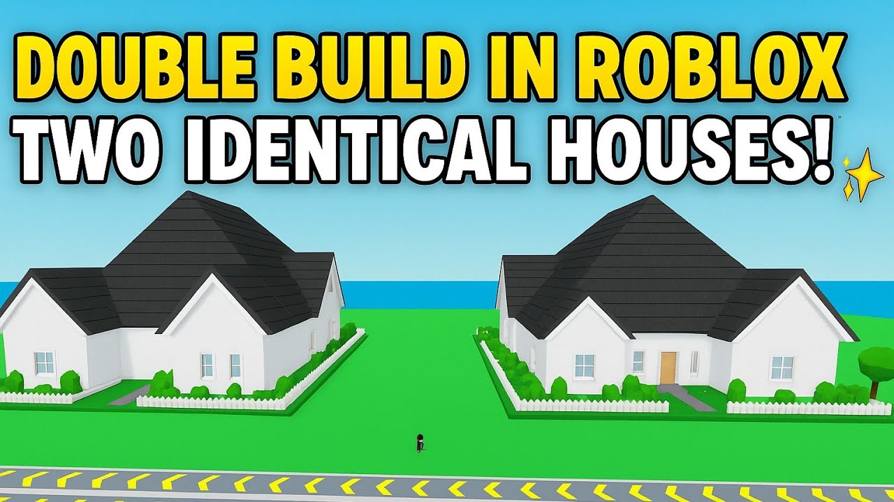 Double Build in Roblox: Two Identical Houses!