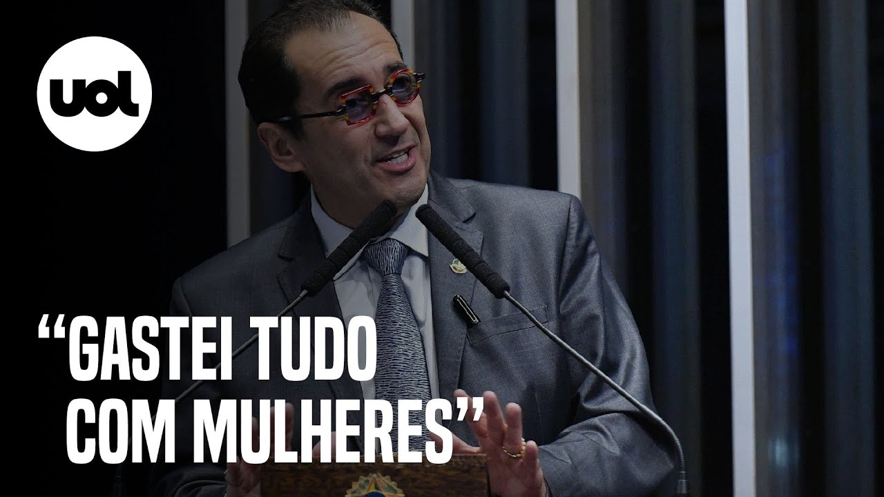 Jorge Kajuru revela salário astronômico e vida de luxo:  'Gastei tudo com mulheres'