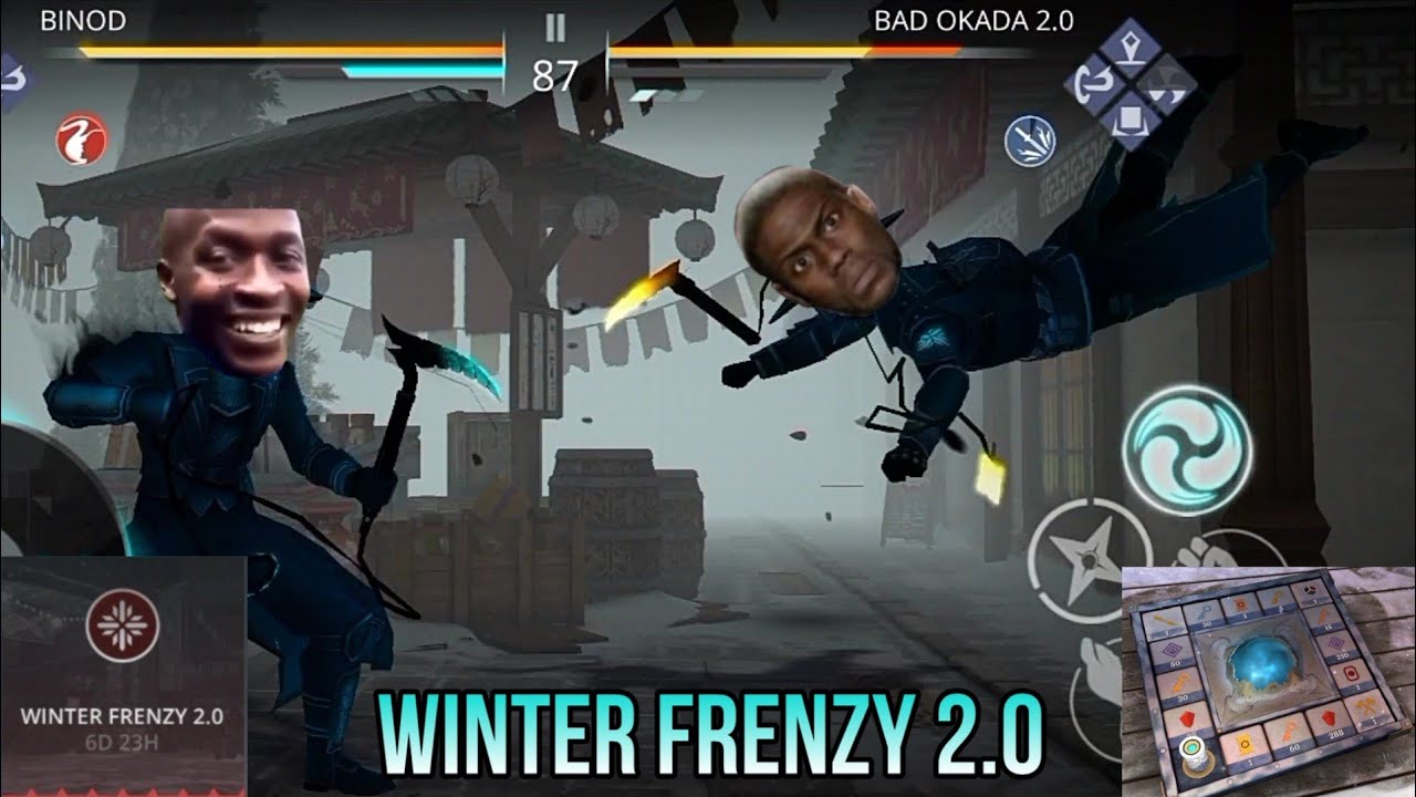 shadow fight 3 : winter frenzy 2.0 || holiday board game || blessed gaming