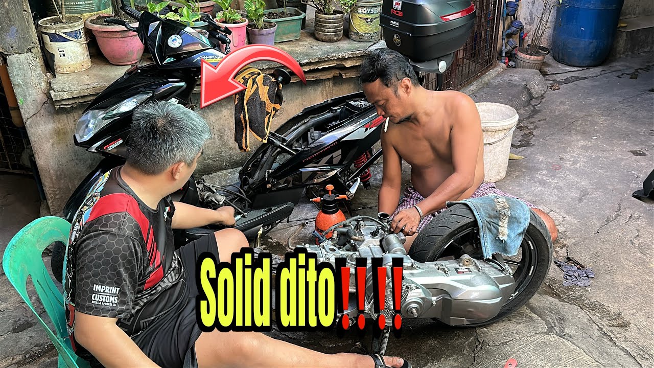 Nagpa engine refresh ako sa aking mio mxi125  sa nagiisang george progtech | ROGS SUPREMO