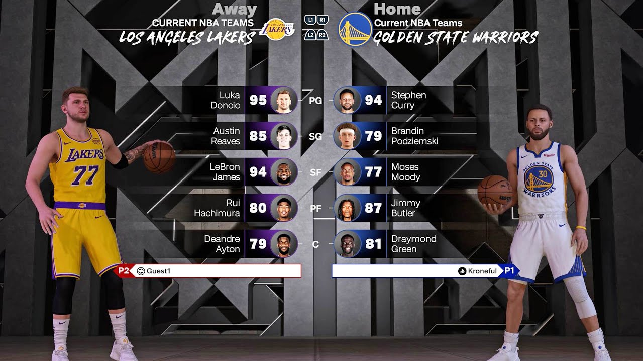 NBA 2K26 - All Teams | List (PS5 UHD) [4K60FPS]