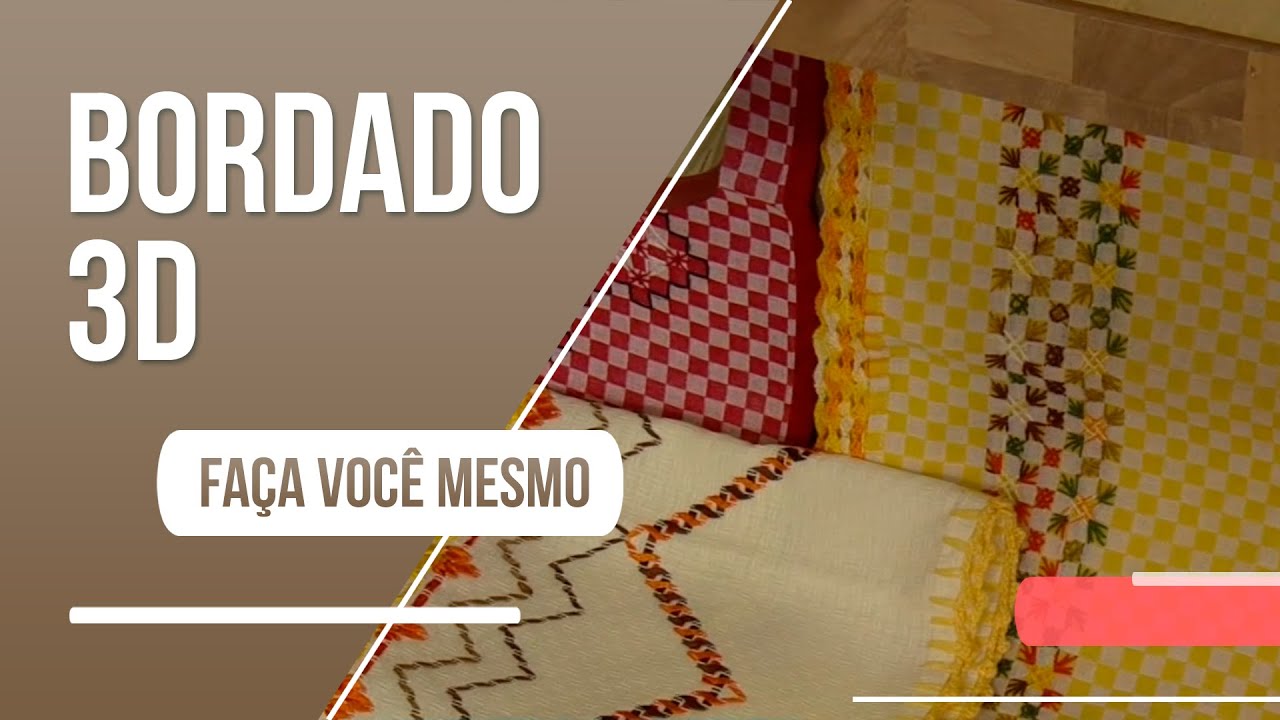 Faça um caminho de mesa com efeito 3D!