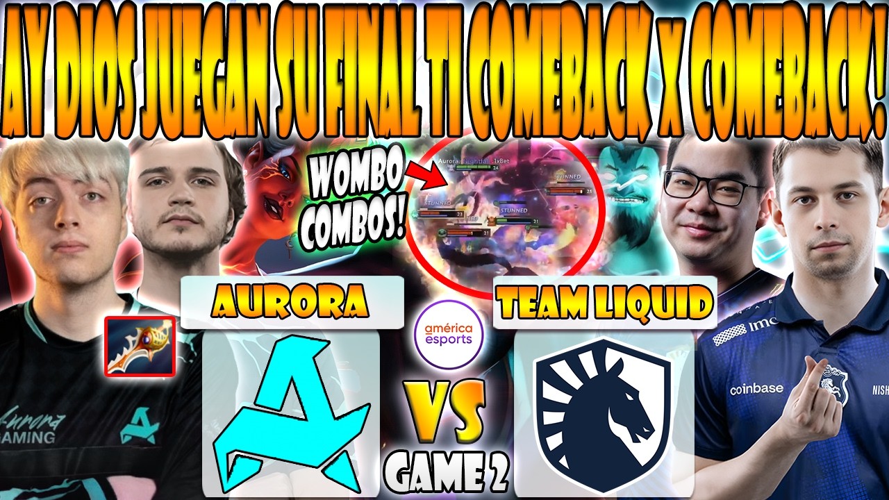 TEAM LIQUID vs AURORA BO3[GAME 2] NISHA, MICKE VS NIGHTFALL, LORENOF, MIRA - DREAMLEAGUE SEASON 28