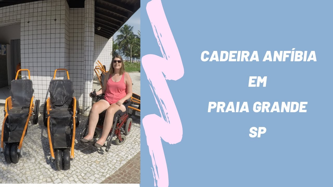 Praia Acessível - Cadeira Anfíbia em Praia Grande-SP