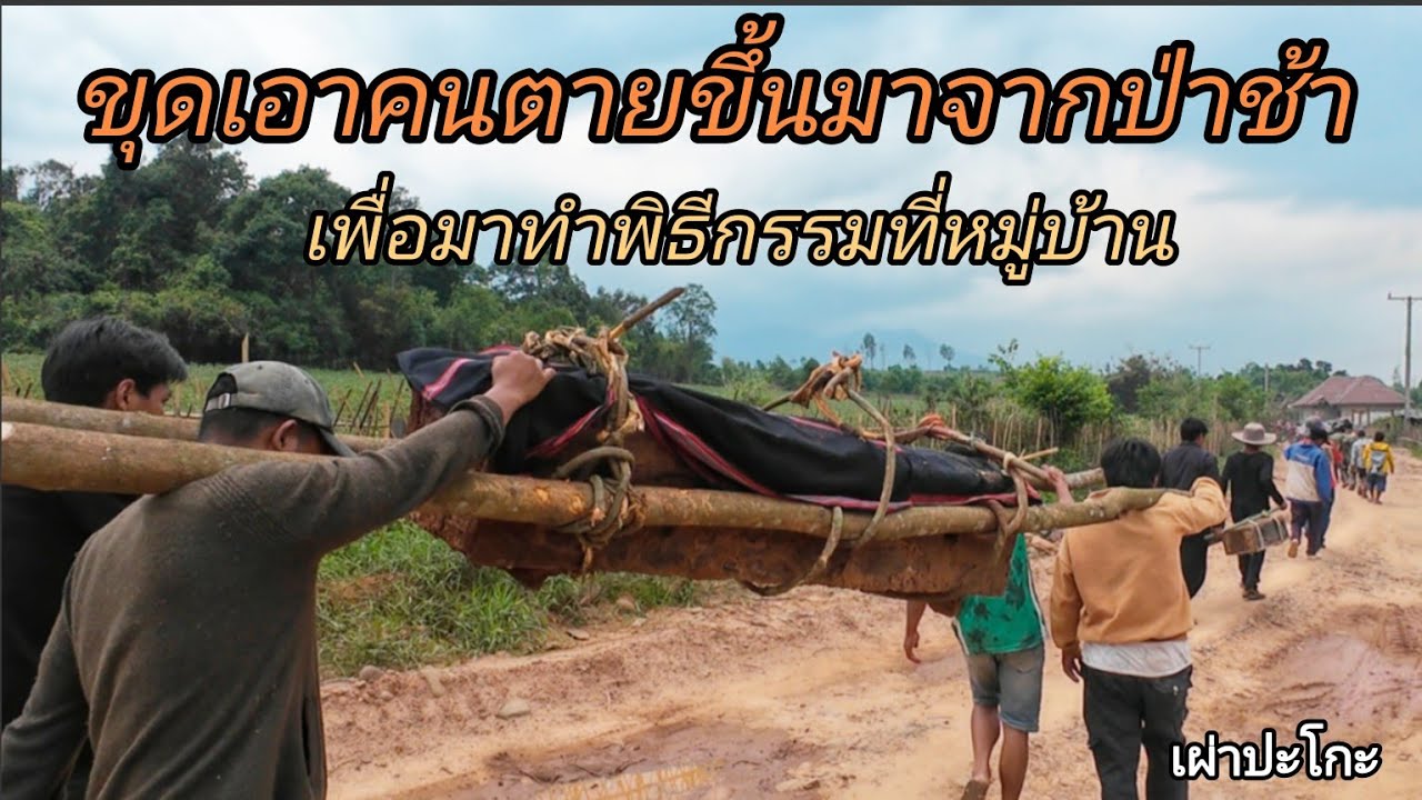 EP37. ขุดเอาคนตายขึ้นมาจากป่าช้าเพื่อมาทำพิธีกรรมที่หมู่บ้าน(บุญฤกษ์)เผ่าปะโกะ[FM. วิถีไทบ้าน]