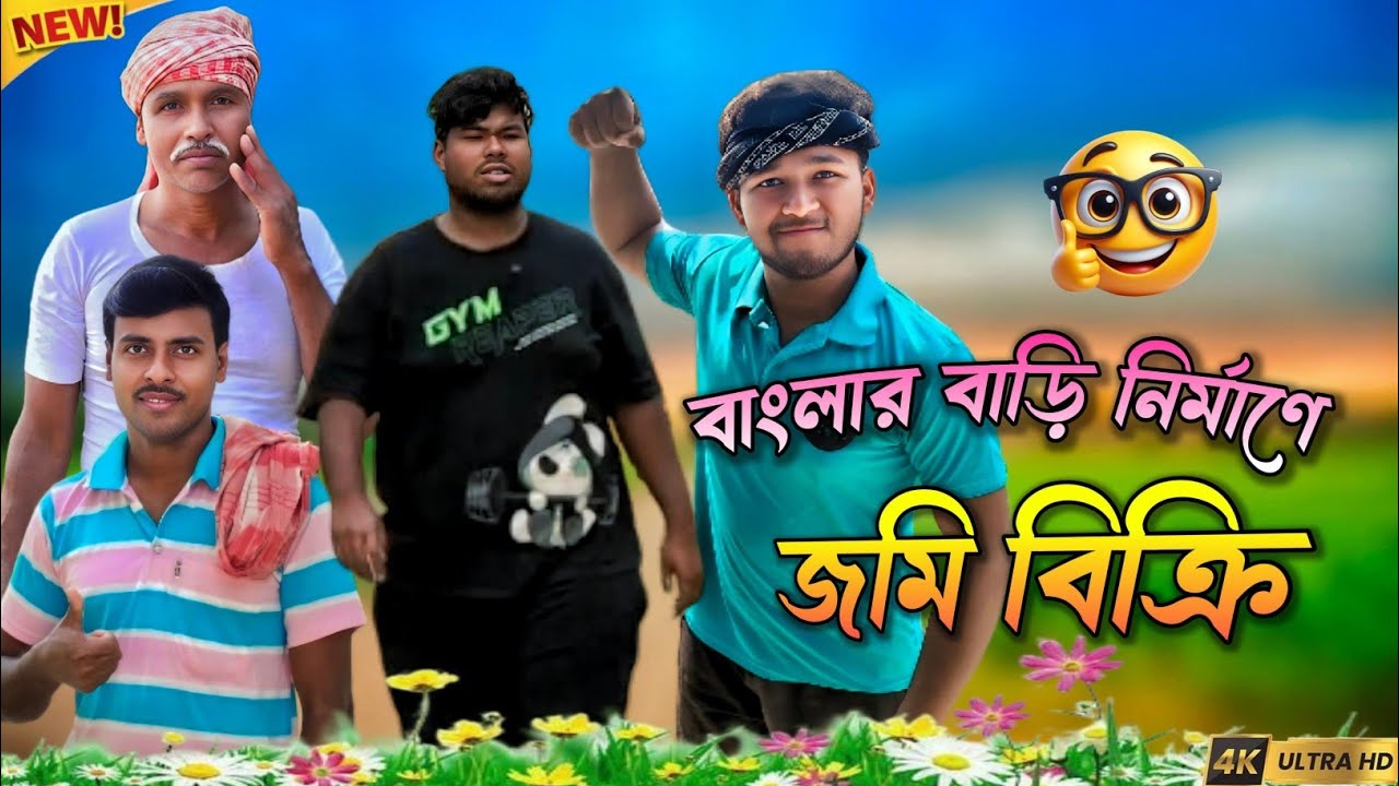 বাড়ি নির্মাণে জমি বিক্রি//বাংলা নাটক//Bong Gramya Rasik//কমেডি ভিডিও//বং গ্রাম্য রসিক//Comedy video