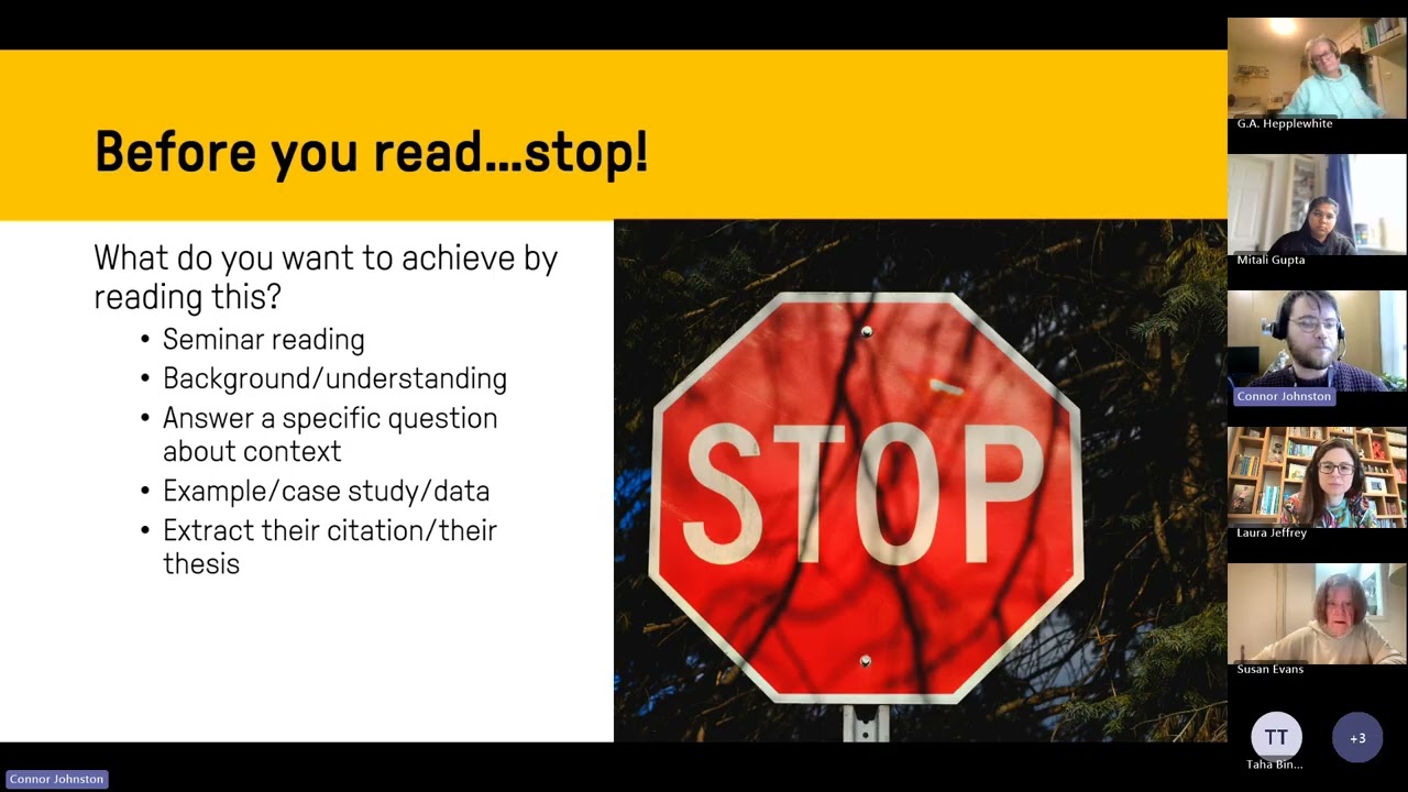 Critical Reading and Note Making (Your Future Self Will Thank You)