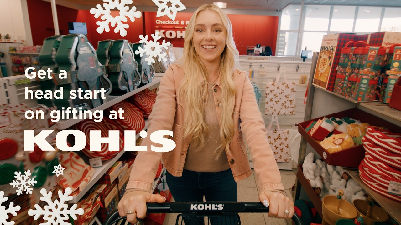 Покупайте праздничные подарки в Kohl&rsquo;s.
