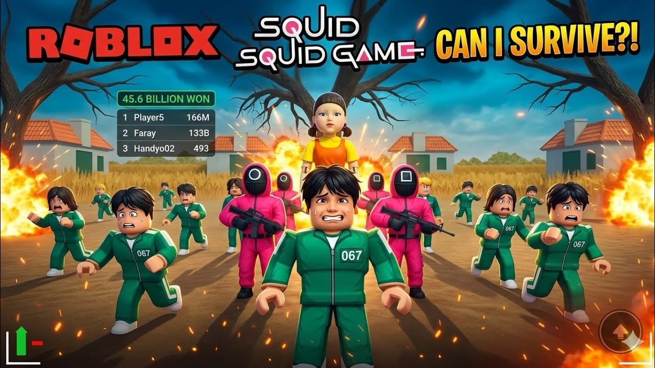 Squid Game Robolox.. Deadly games Ahead !💀☠️ #squidgame #roblox #gaming 