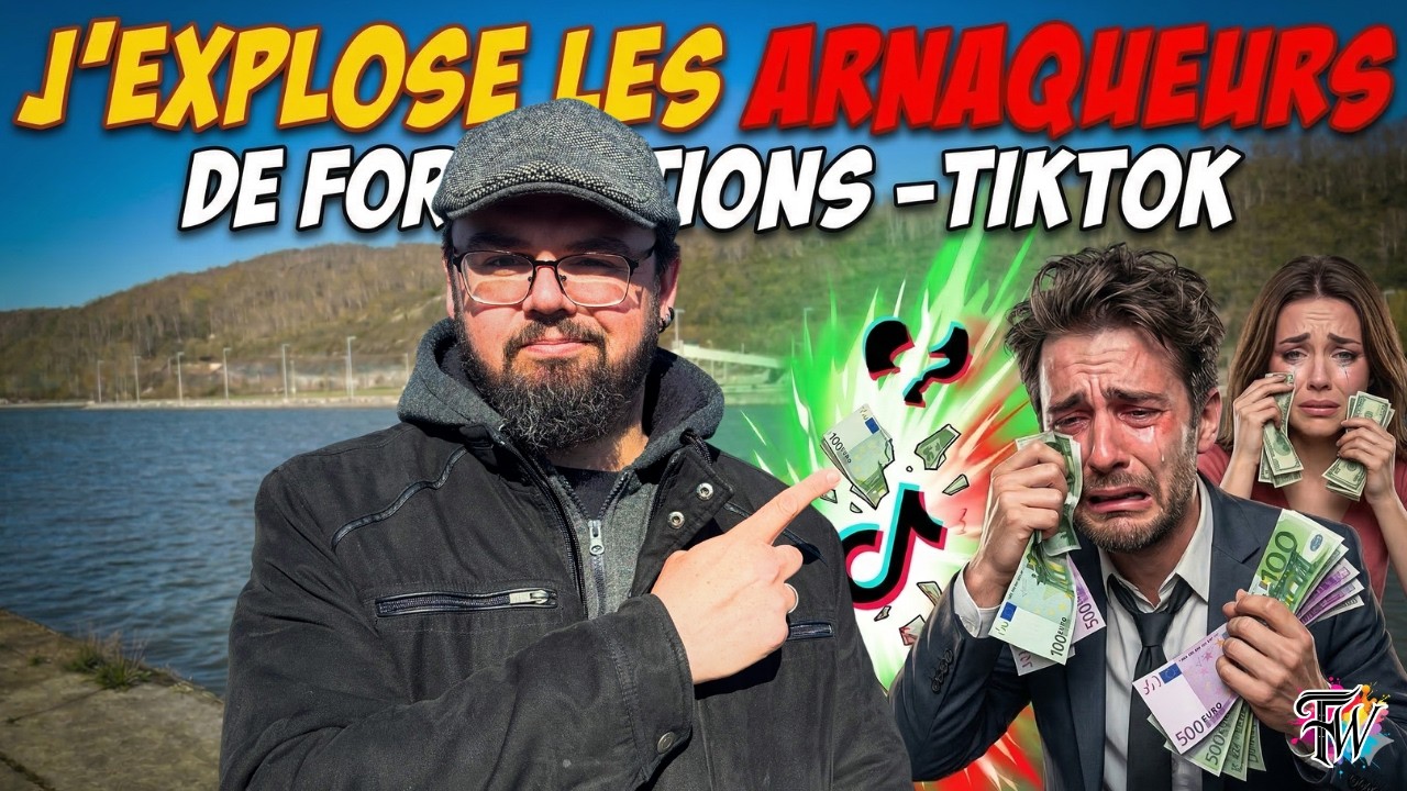 J'explose les arnaqueurs de formations TikTok