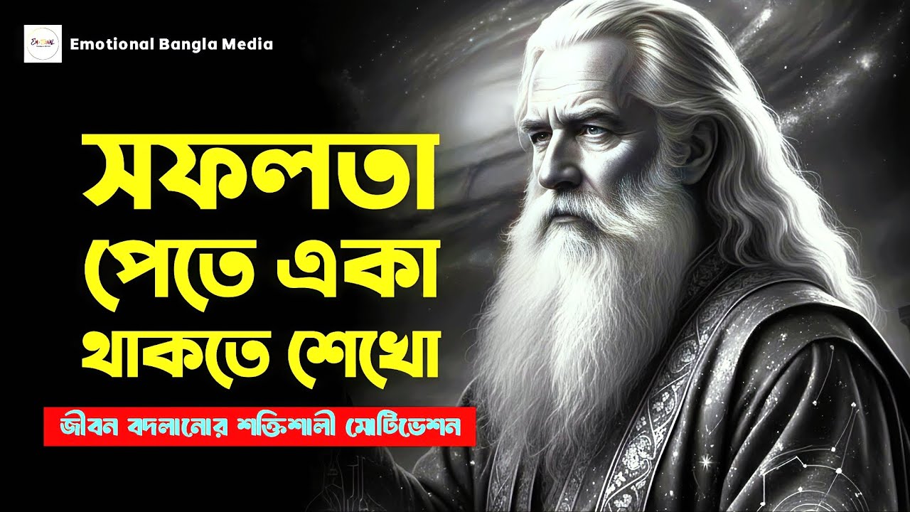 সফলতা পেতে একা থাকতে শেখো | জীবন পরিবর্তনের শক্তিশালী মোটিভেশন | Bangla Motivation | Life changing