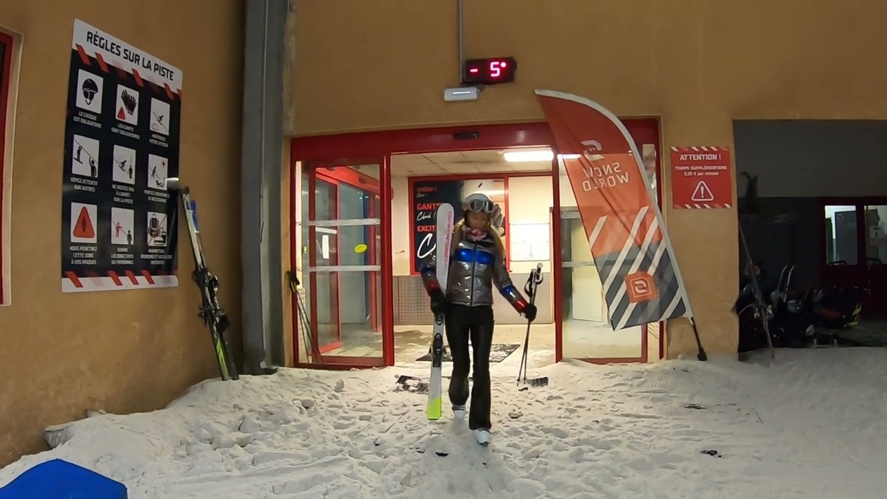Das V-Blog aus der Snowworld Amnéville mit Nicci Teil 2: Ab auf die Piste.