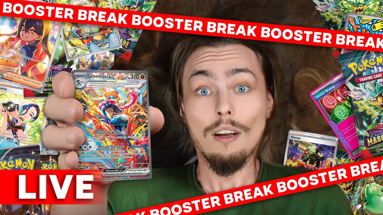 OTWIERAMY *NOWY* DODATEK KART POKEMON! - Twilight Masquerade Booster Break