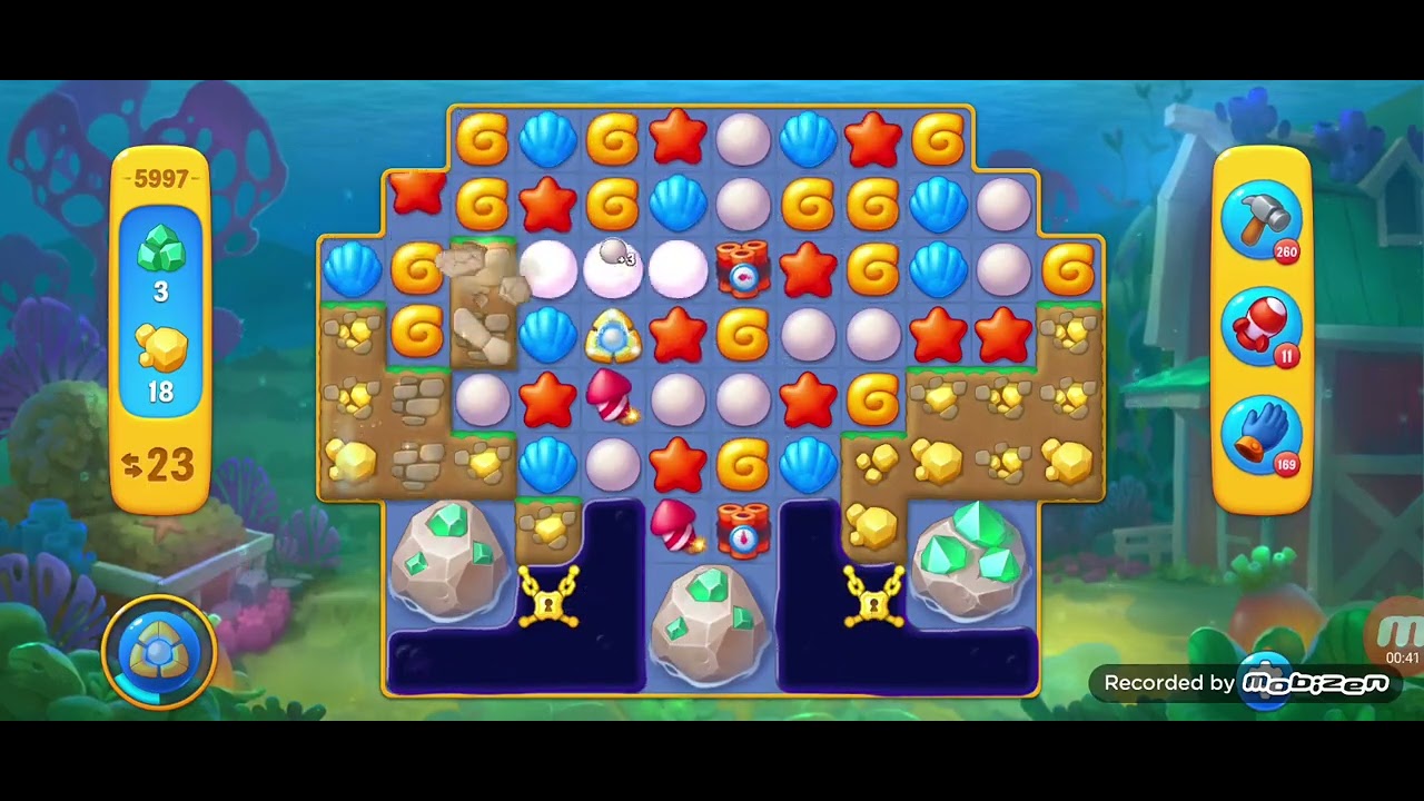 Fishdom level 5997. NOboosters