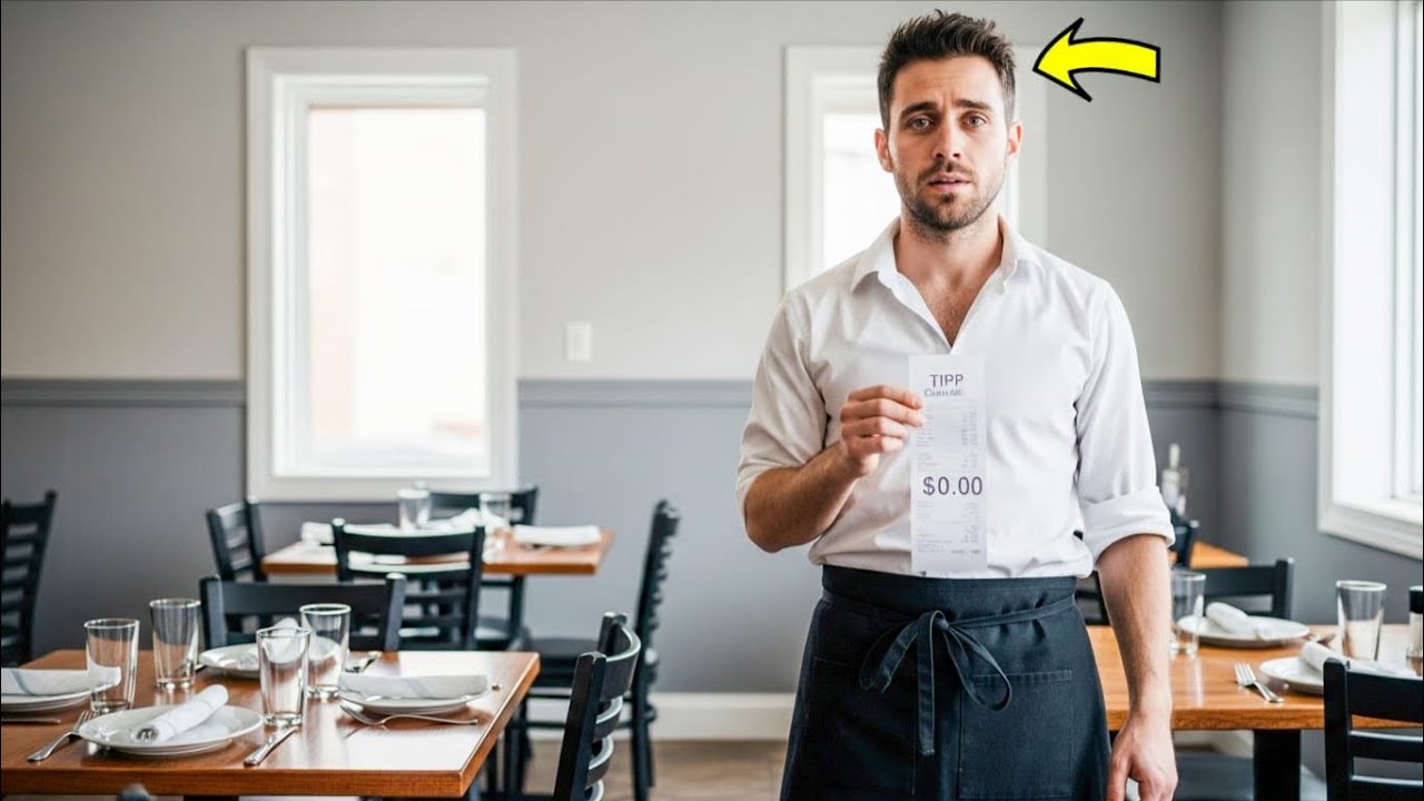Billionaire Left a Zero Tip for a Single Dad Waiter — What He Found After Changed Everything