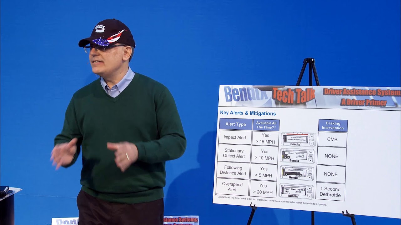 Bendix Tech Talk: What to Expect from Driver Assistance Systems &ndash; A Driver Primer