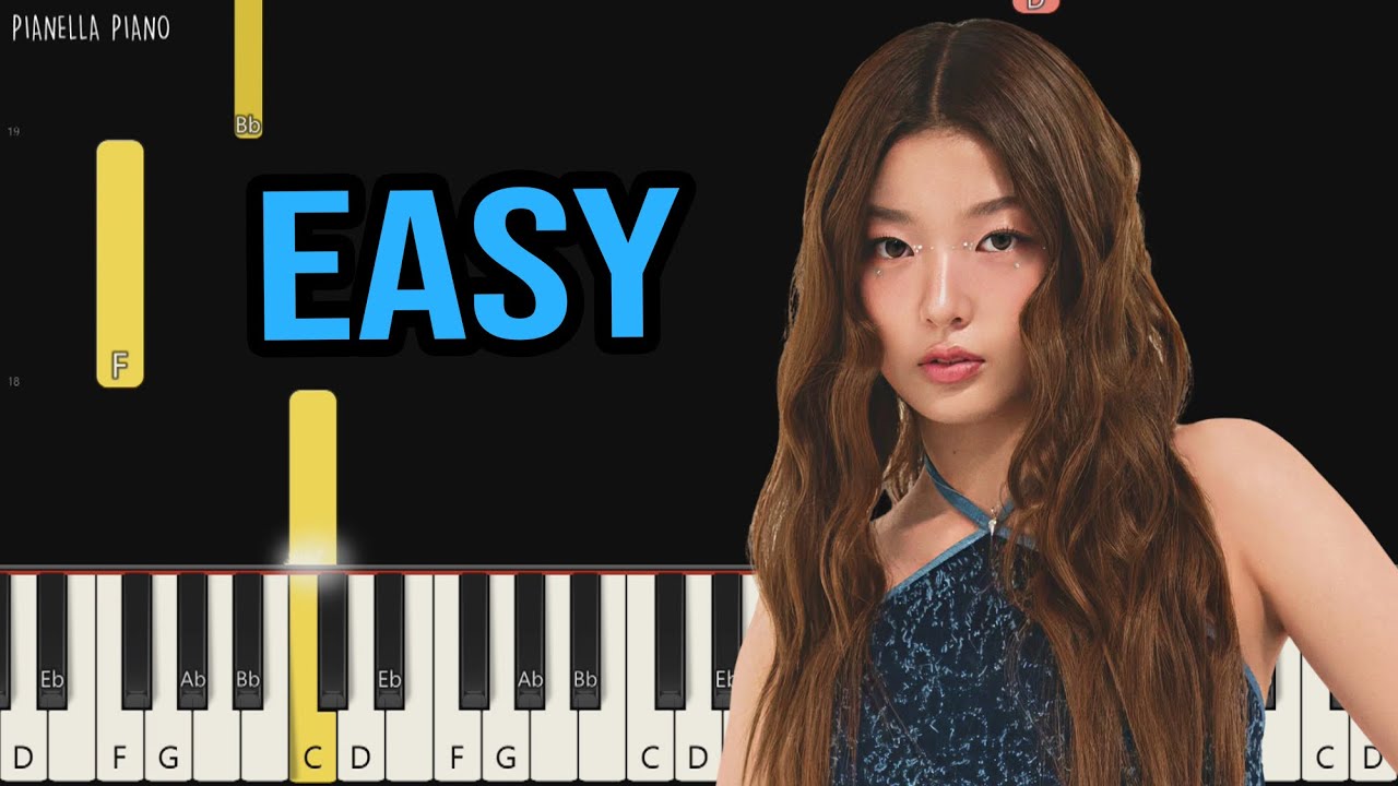 KATSEYE - Touch | EASY Piano Tutorial by Pianella Piano