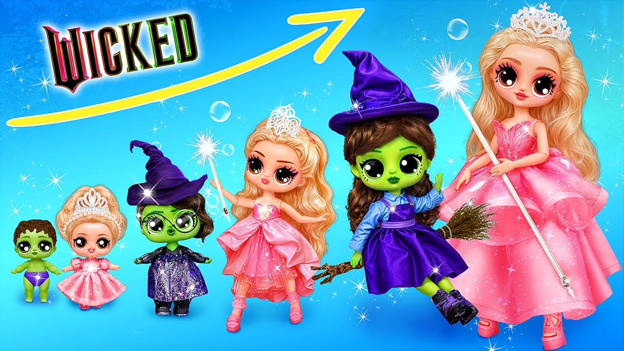 Wicked: Glinda e Elphaba Sisters Crescendo! 32 DIYs