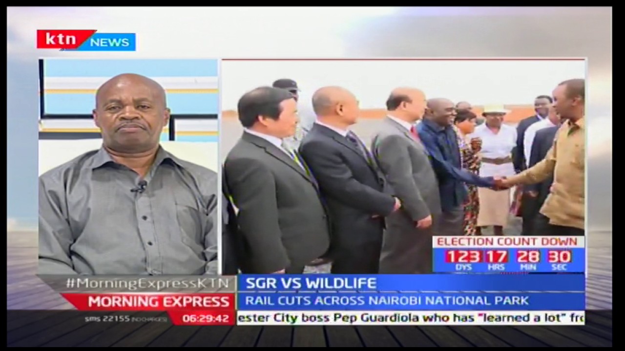 Morning Express: SGR vs Wildlife with Sidney Quntai