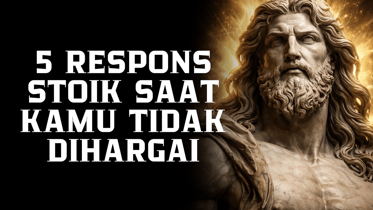 Orang Tak Menghargai Anda? 5 Respons Stoik yang Bikin Mereka Berhenti | Filsafat Stoikisme