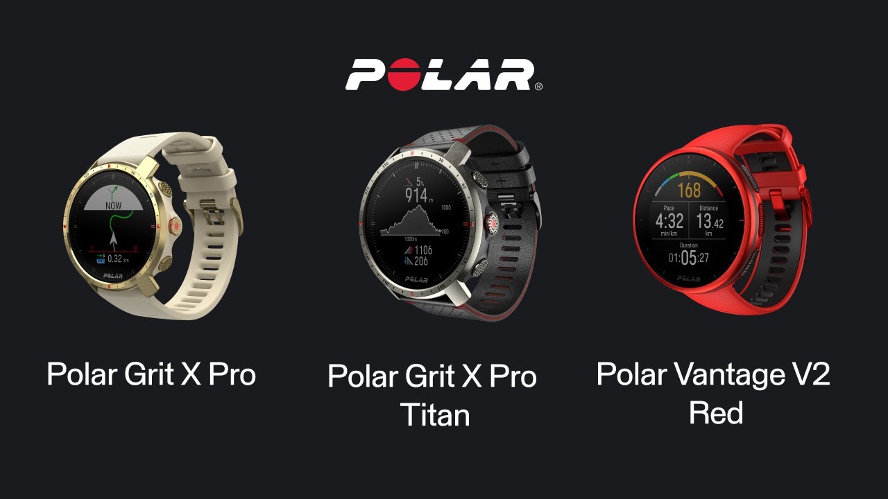 PRESENTACIÓN OFICIAL POLAR GRIT X PRO, POLAR GRIT X PRO TITAN Y POLAR VANTAGE V2 RED