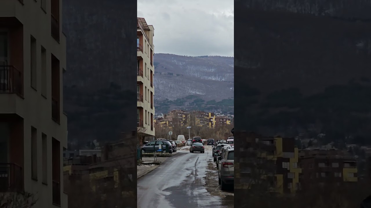 Vitosha mountain 🏔 from the new #neighborhood #vitosha #mountain #zoom #s23ultra #shorts #mv #camera