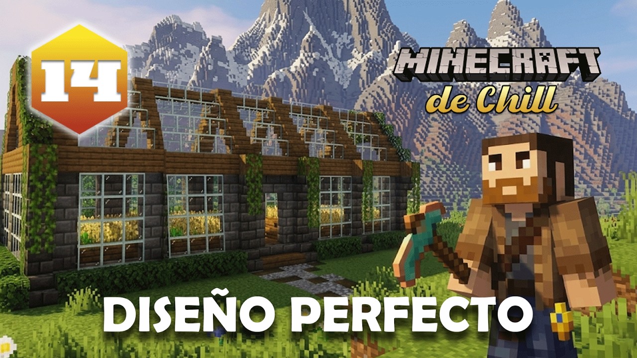 ¡EL GRAN INVERNADERO! 🌿 (Pillagers intentan ARRUINARLO) | Minecraft #14