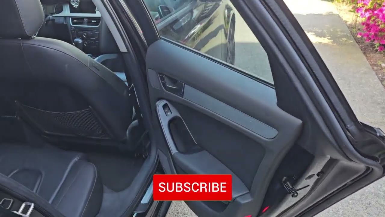 How To Manually Lock Your Audi A4 Actuators 
