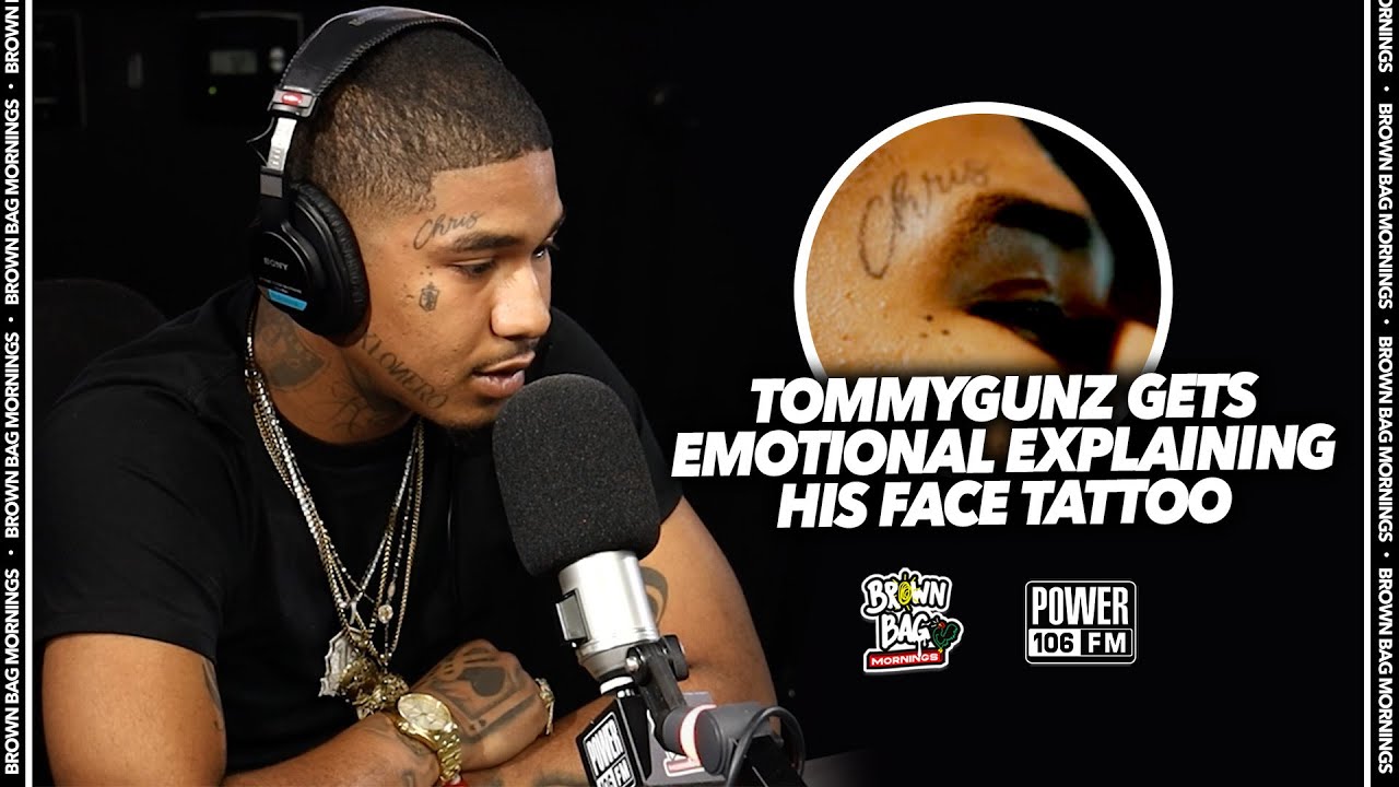 Томми Ганц эмоционально объяснил свою татуировку на лице