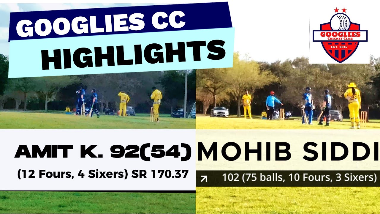 Highlights | Googlies VS St. Bess CC | 2024/25 SFPL - T30 Division 1 | 8th Match