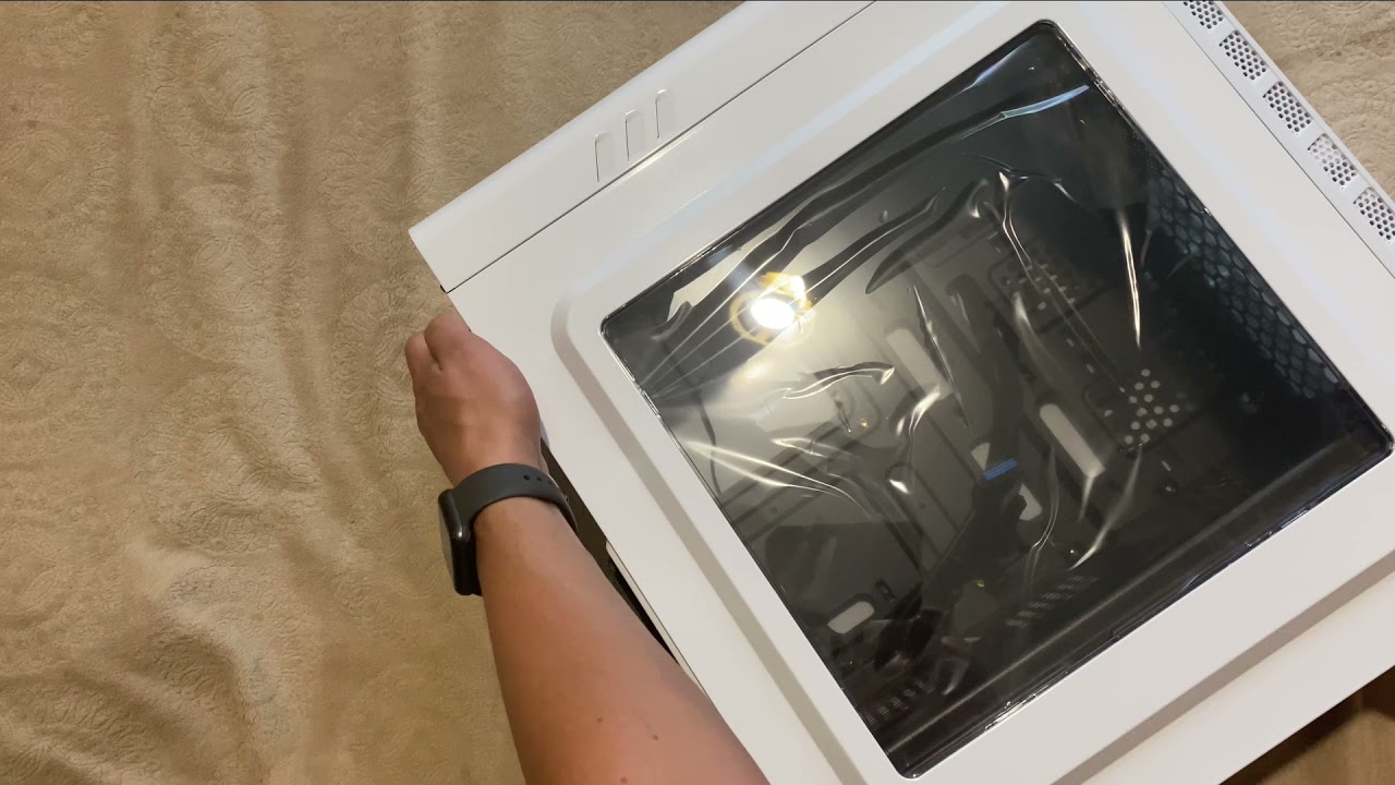 Распаковка корпуса GameMax Pardo White из Rozetka