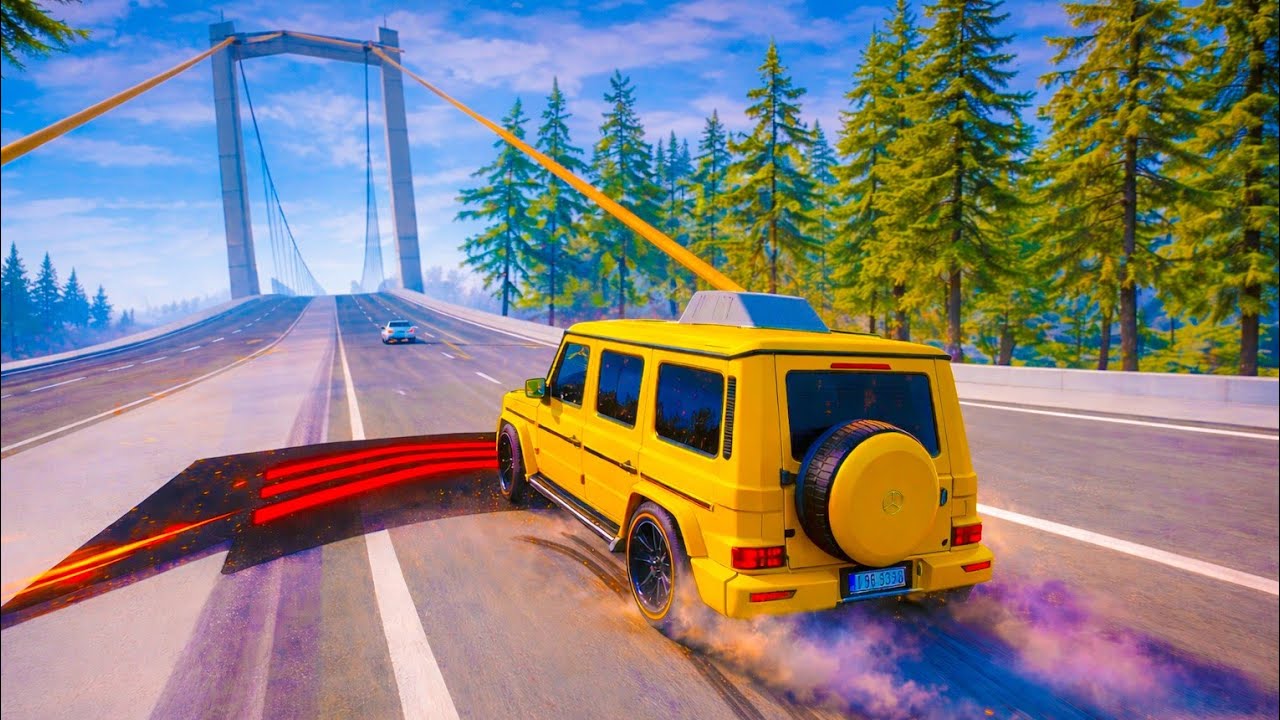 Instant Acceleration to 380 MPH Blast: Can Any Car Handle This? 🔥💥 | BeamNG Drive