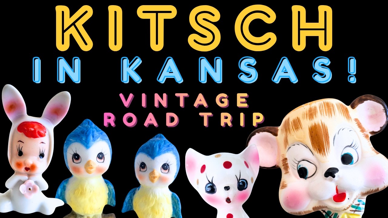 FULL OF VINTAGE SURPRISES!  Antique Mall Finds In Nebraska and Kansas!