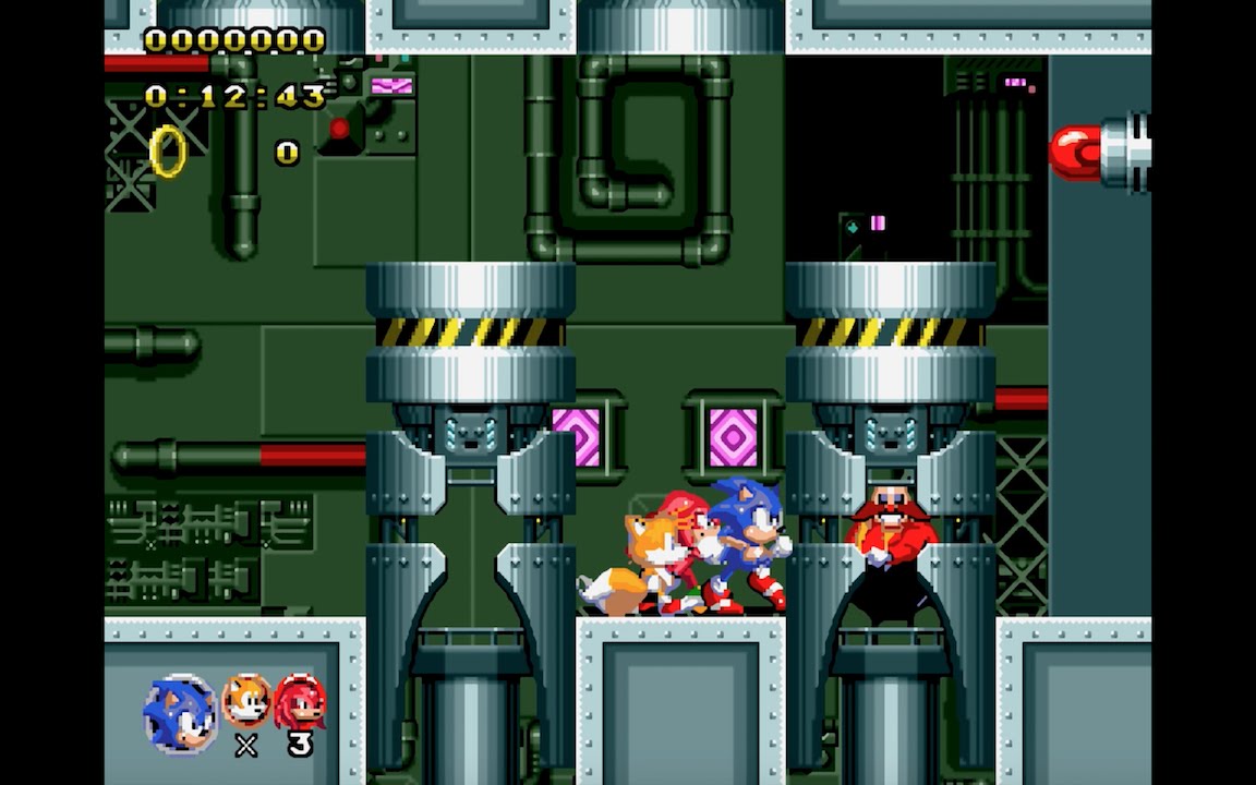 Sonic Classic Heroes: Final Zone (Team Sonic) + Credits [1080 HD]