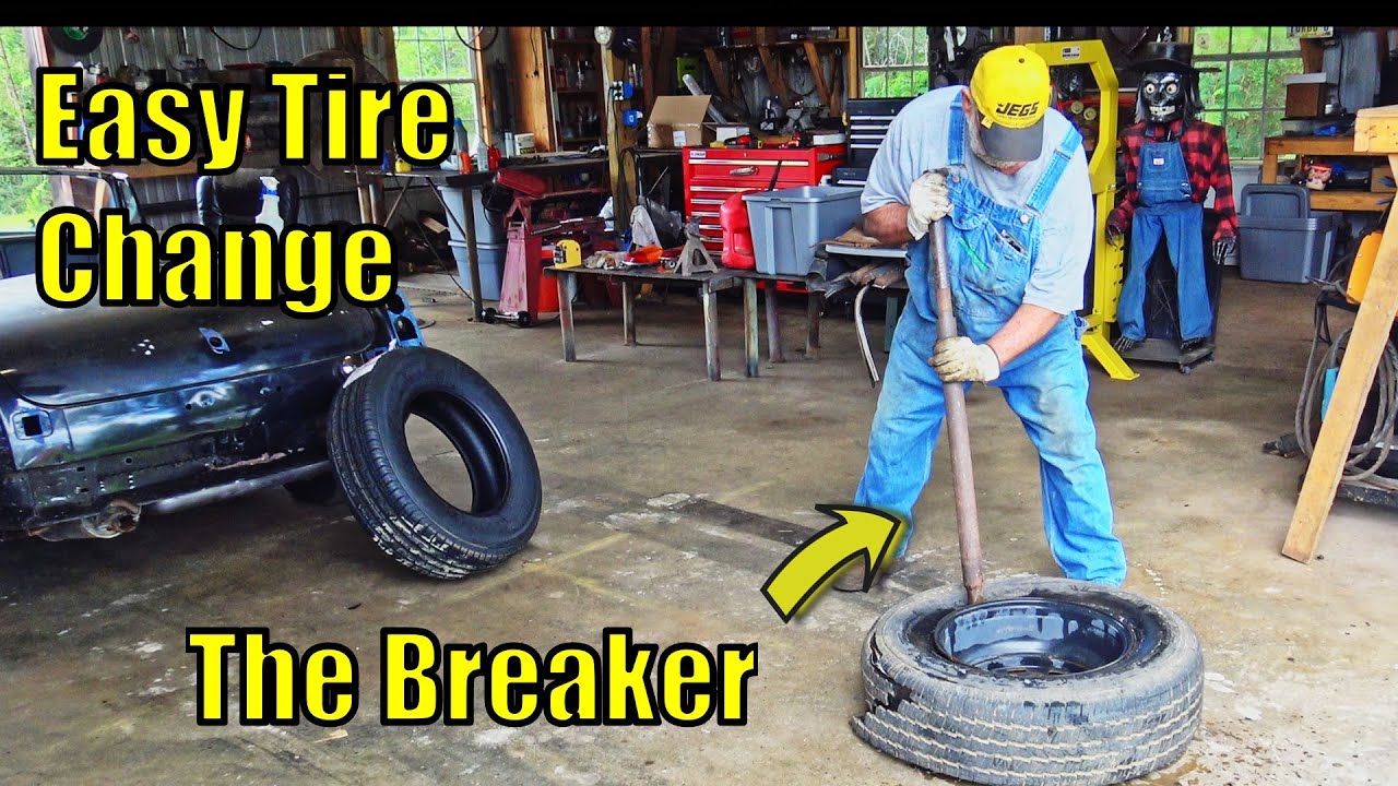 Hand Made Tire Bead Breaker - Rat Rod Style