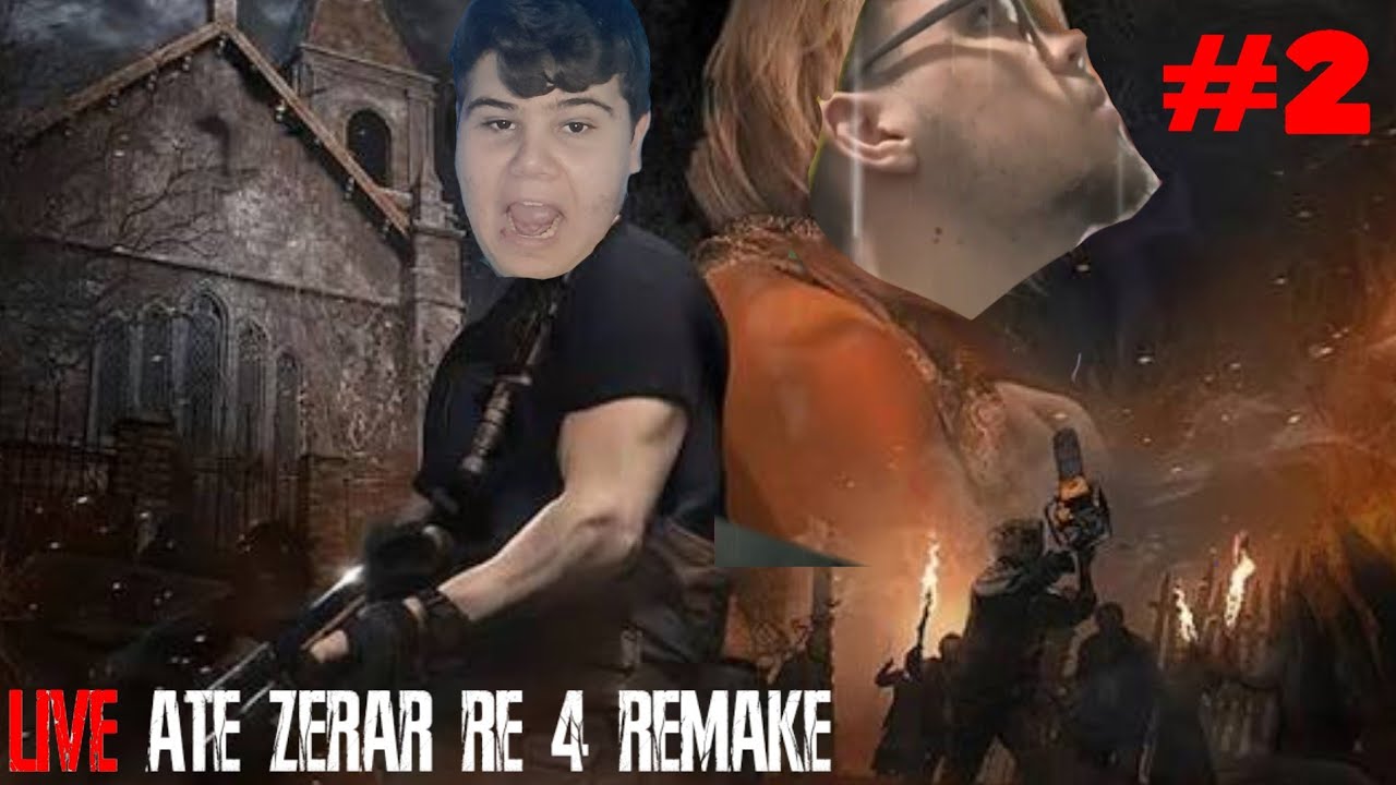 LIVE ATE ZERAR RE 4 REMAKE?! Parte 2