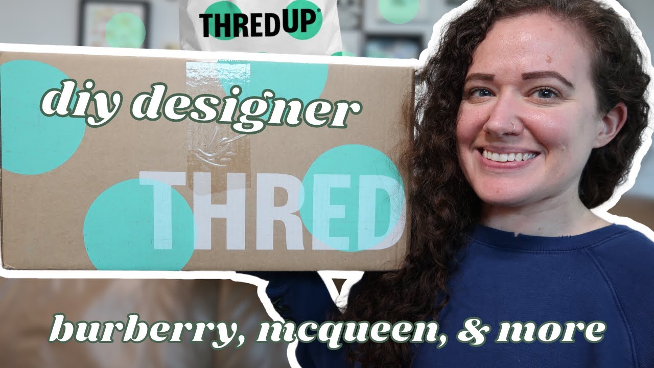 well...this was UNEXPECTED | thredup diy designer rescue box