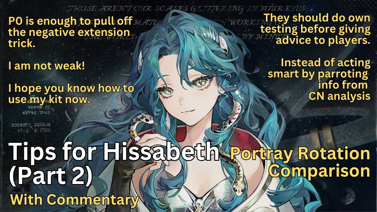 Rotation Tips for Hissabeth (Tips for Hissabeth Part 2) - Reverse 1999