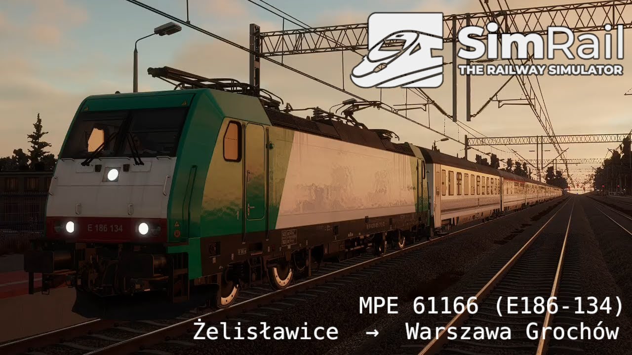 MPE 61166 (E186-134) Żelisławice  &rarr;  Warszawa Groch&oacute;w &ndash; 24.01.2026