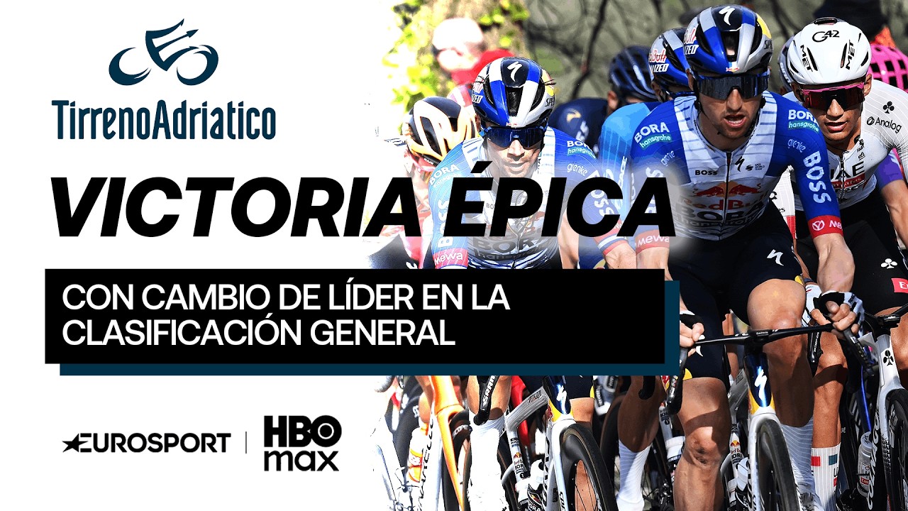 HIGHLIGHTS | Una victoria con HISTORIÓN | #TirrenoAdriatico 2026, 5ª etapa | RESUMEN EN ESPAÑOL