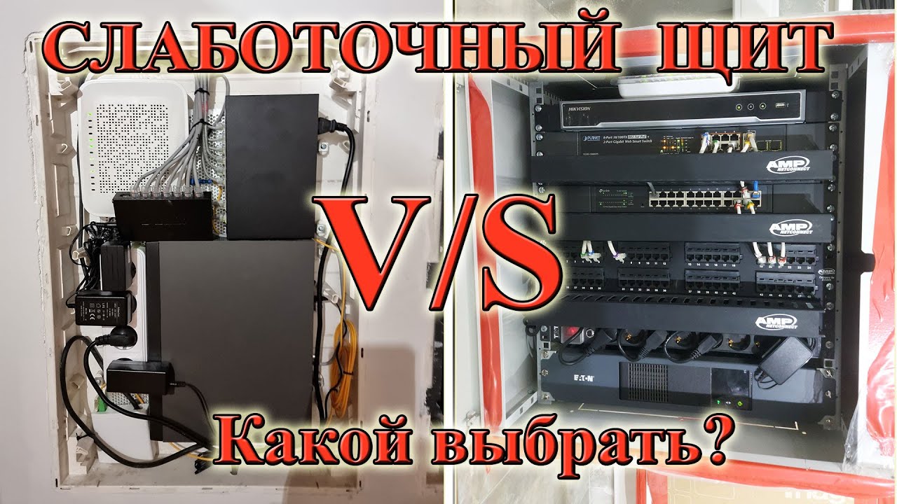 Слаботочка в дом. Слаботочный щит которому очень тесно!