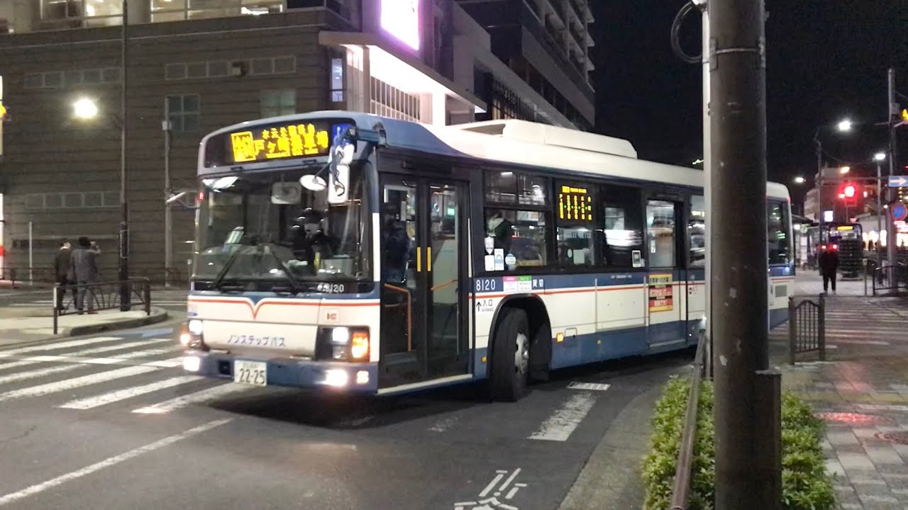 京成バス いすゞエルガ 8120号車 金61 戸ヶ崎操車場行き 金町駅にて [PKG-LV234N2]