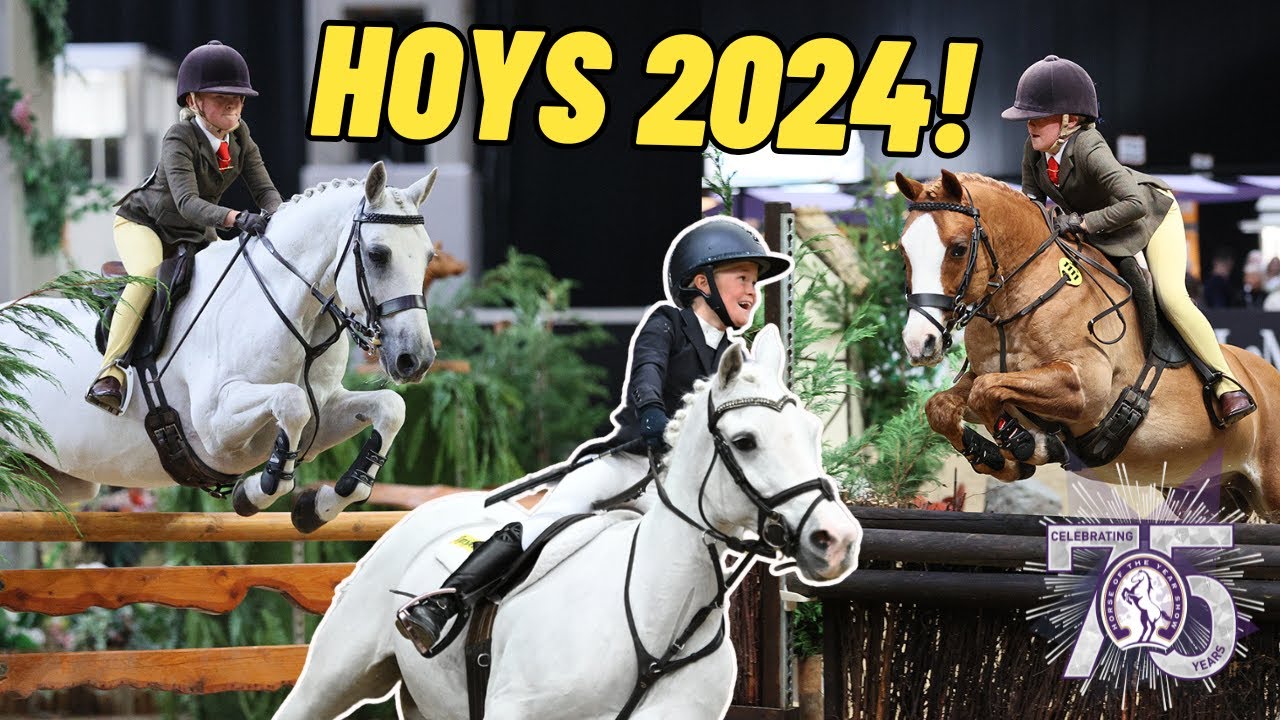Horse of the Year Show Vlog 2024  💜💛