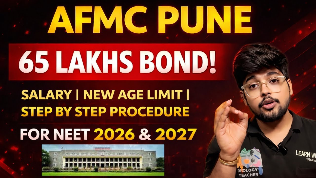AFMC PUNE | AFMC CUT OFF NEET 2024 | FEES | SALARY | BOND | TOLER + INTERVIEW  | SELECTION PROCESS