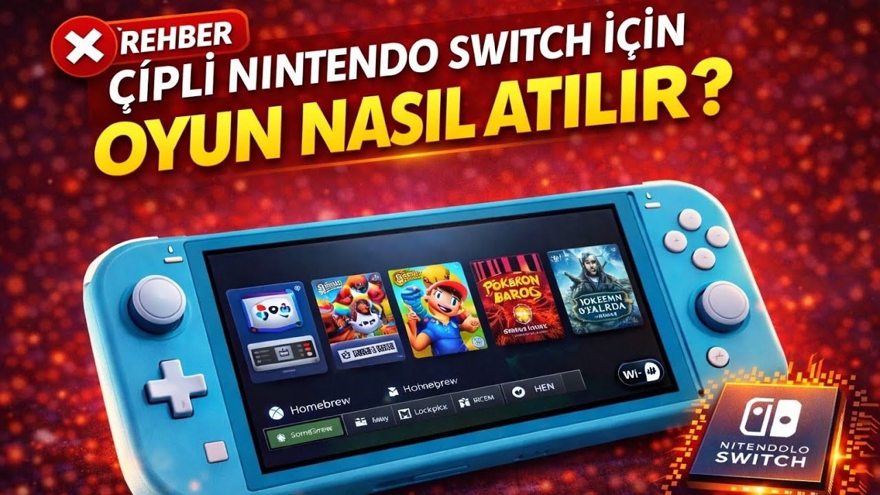 ÇİPLİ NİNTENDO SWİTCH 