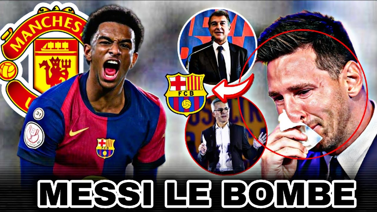 🚨man United prêt à recruter Baldé du Barça..., messi va retourner si.., Ryerson meilleur latéral 