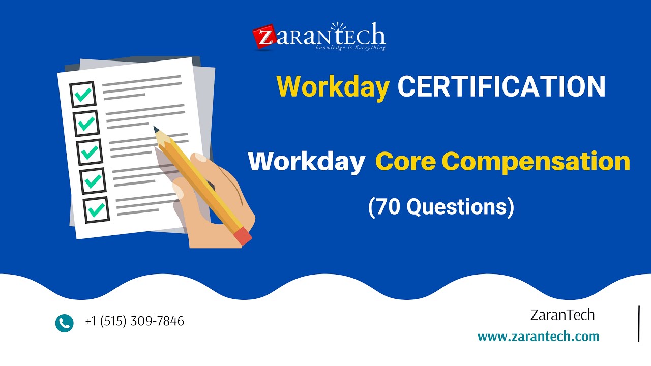 Workday Core Compensation (70 Practice Questions) | ZaranTech